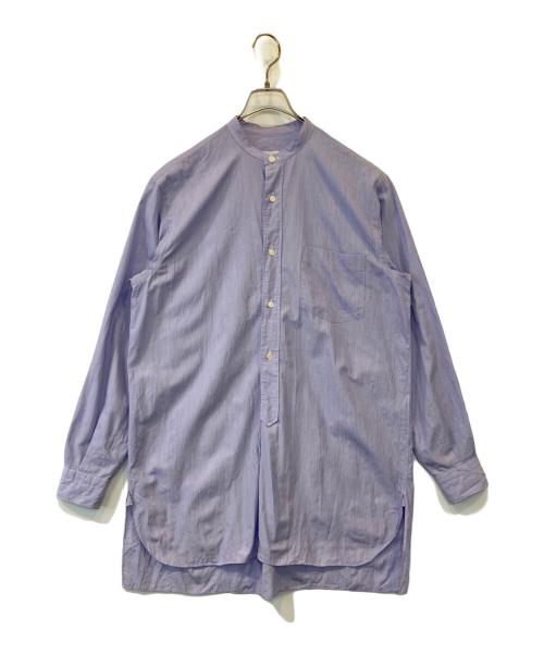 COMOLI（コモリ）COMOLI (コモリ) バンドカラーシャツ　W03-02002 ブルー サイズ:2の古着・服飾アイテム