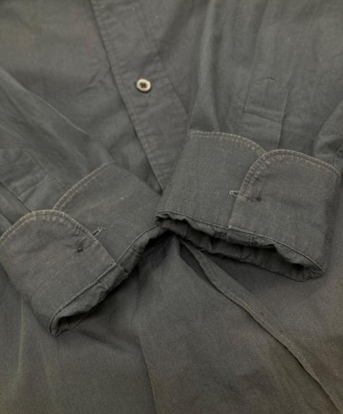 COMOLI（コモリ）COMOLI (コモリ) バンドカラーシャツ　Y03-02002 ブラック サイズ:2の古着・服飾アイテム