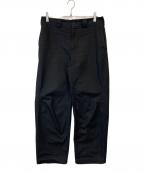 SandWaterrサンドウォーター）の古着「RESEARCHED WORK TROUSERS / T/C TWILL　SW-P0202」｜ブラック