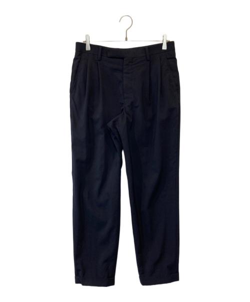 COMOLI（コモリ）COMOLI (コモリ) ウール 2タックパンツ X01-03005 ネイビー サイズ:2の古着・服飾アイテム