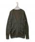 BURBERRY BLACK LABEL（バーバリーブラックレーベル）の古着「モヘア混カーディガン D1N82-414-78」｜グリーン