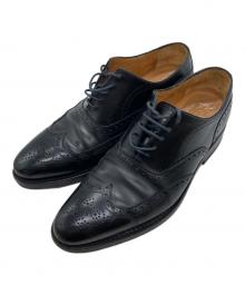 Jalan Sriwijaya（ジャランスリウァヤ）の古着「ウィングチップシューズ 98443」｜ブラック