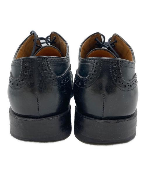 Jalan Sriwijaya（ジャランスリウァヤ）jalan sriwijaya (ジャランスリウァヤ) ウィングチップシューズ 98443 ブラック サイズ:7の古着・服飾アイテム
