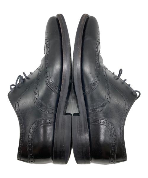 Jalan Sriwijaya（ジャランスリウァヤ）jalan sriwijaya (ジャランスリウァヤ) ウィングチップシューズ 98443 ブラック サイズ:7の古着・服飾アイテム