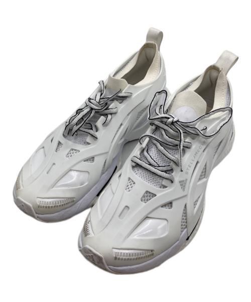 adidas（アディダス）adidas (アディダス) STELLA McCARTNEY (ステラマッカートニー) ソーラーグライド ランニング　GY6095 ホワイト サイズ: 24.5cmの古着・服飾アイテム