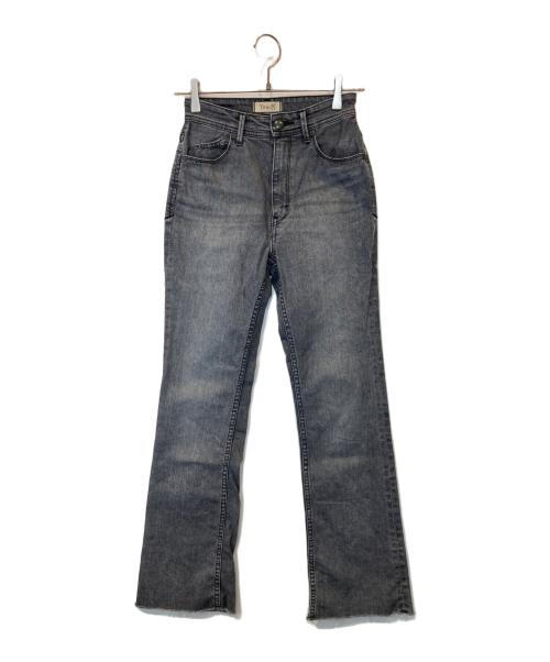 YANUK（ヤヌーク）YANUK (ヤヌーク) セミフレア　57152301 グレー サイズ:23の古着・服飾アイテム