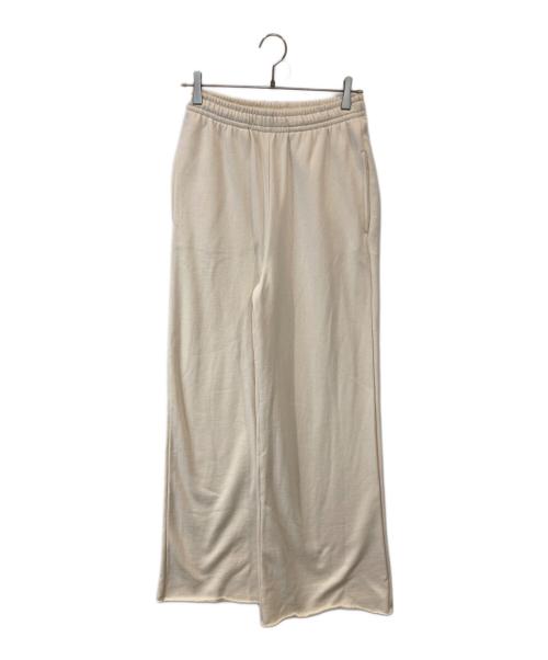 JOURNAL STANDARD relume（ジャーナルスタンダード レリューム）JOURNAL STANDARD relume (ジャーナルスタンダード レリューム) ワイドスウェットパンツ　25070462814210 アイボリー サイズ:FREEの古着・服飾アイテム