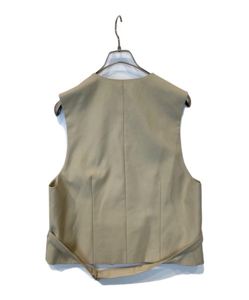Fano Studios（ファノ ストゥディオズ）Fano Studios (ファノ ストゥディオズ) 2-button Tailored jacket & Layered vest cb-3　FC21T004 ジャケット ベージュ サイズ:Mの古着・服飾アイテム
