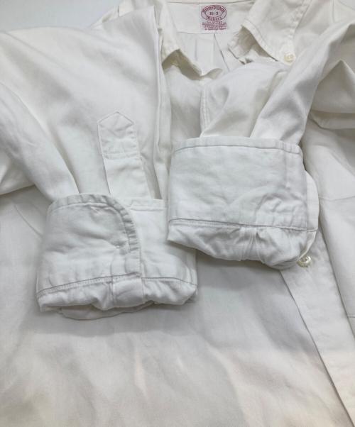 BROOKS BROTHERS（ブルックスブラザーズ）BROOKS BROTHERS (ブルックスブラザーズ) makers ボタンダウンシャツ ホワイト サイズ:16-3の古着・服飾アイテム