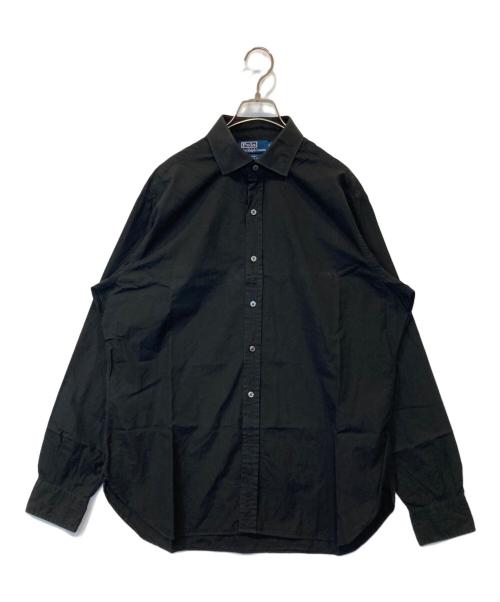 POLO BY RALPH LAUREN（ポロ バイ ラルフローレン）POLO by RALPH LAUREN (ポロ バイ ラルフローレン) REGENT CLASSIC FIT レギュラーシャツ ブラック サイズ:Lの古着・服飾アイテム