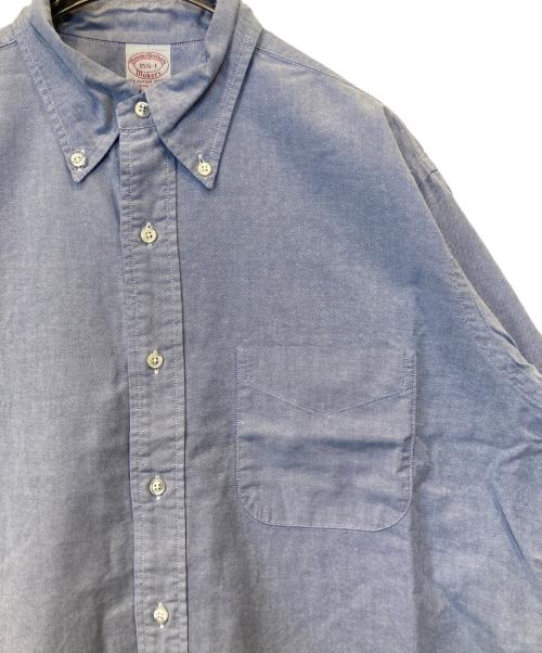 BROOKS BROTHERS（ブルックスブラザーズ）BROOKS BROTHERS (ブルックスブラザーズ) makers ボタンダウンシャツ ブルー サイズ:15 1/2-1の古着・服飾アイテム