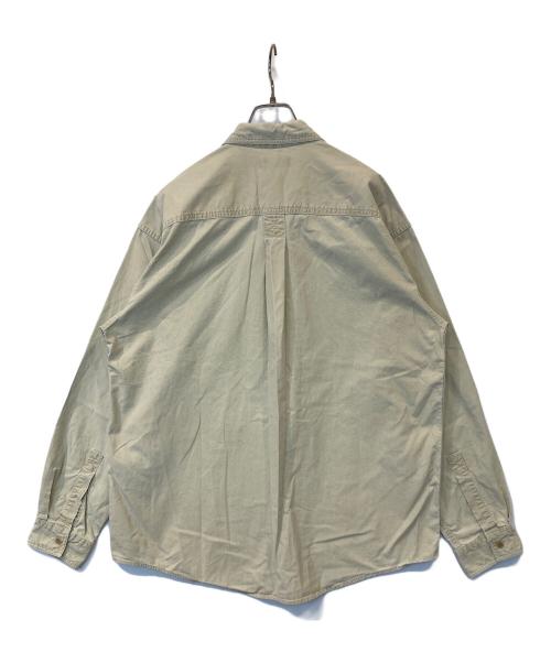 L.L.Bean（エルエルビーン）L.L.Bean (エルエルビーン) コットンワークシャツ ベージュ サイズ:Lの古着・服飾アイテム