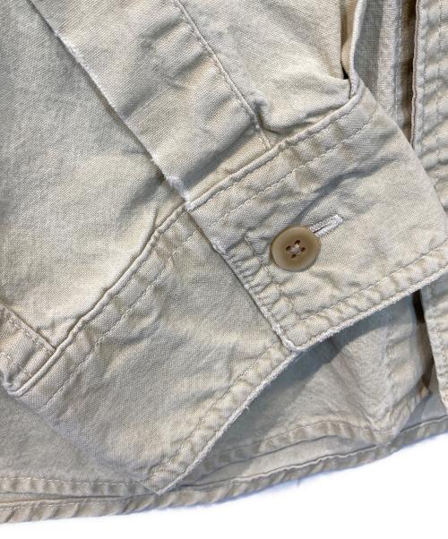 L.L.Bean（エルエルビーン）L.L.Bean (エルエルビーン) コットンワークシャツ ベージュ サイズ:Lの古着・服飾アイテム