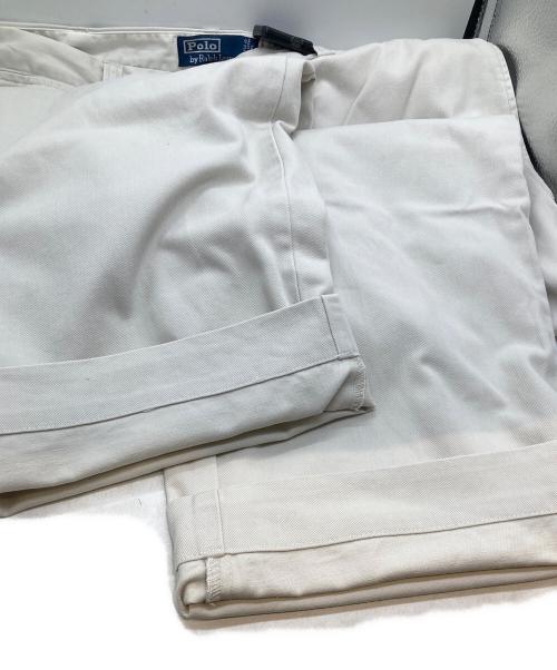 POLO by  RALPH LAUREN（ポロ バイ ラルフローレン）POLO by  RALPH LAUREN (ポロ バイ ラルフローレン) チノパン ホワイト サイズ:W36×L30の古着・服飾アイテム