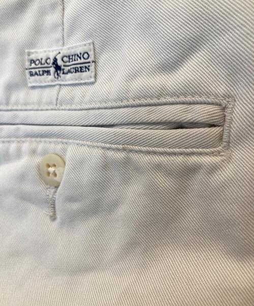 POLO by  RALPH LAUREN（ポロ バイ ラルフローレン）POLO by  RALPH LAUREN (ポロ バイ ラルフローレン) チノパン ホワイト サイズ:W36×L30の古着・服飾アイテム