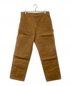 CarHarttカーハート）の古着「ダブルニーダックワークパンツ」｜ブラウン