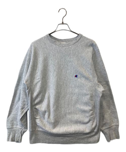 Champion REVERSE WEAVE（チャンピオン リバース ウィーブ）Champion REVERSE WEAVE (チャンピオン リバース ウィーブ) 目あり リバースウィーブスウェット グレー サイズ:XLの古着・服飾アイテム