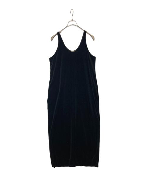 journal standard L'essage（ジャーナルスタンダード レサージュ）journal standard L'essage (ジャーナルスタンダード レサージュ) ベロアワンピース 24040370206030 ブラック サイズ:FREEの古着・服飾アイテム