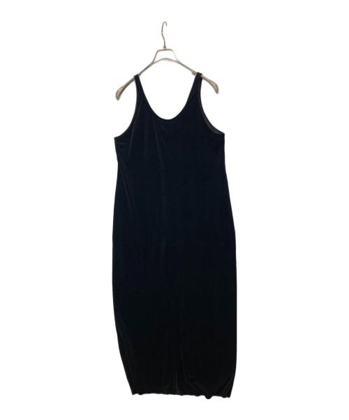 journal standard L'essage（ジャーナルスタンダード レサージュ）journal standard L'essage (ジャーナルスタンダード レサージュ) ベロアワンピース 24040370206030 ブラック サイズ:FREEの古着・服飾アイテム