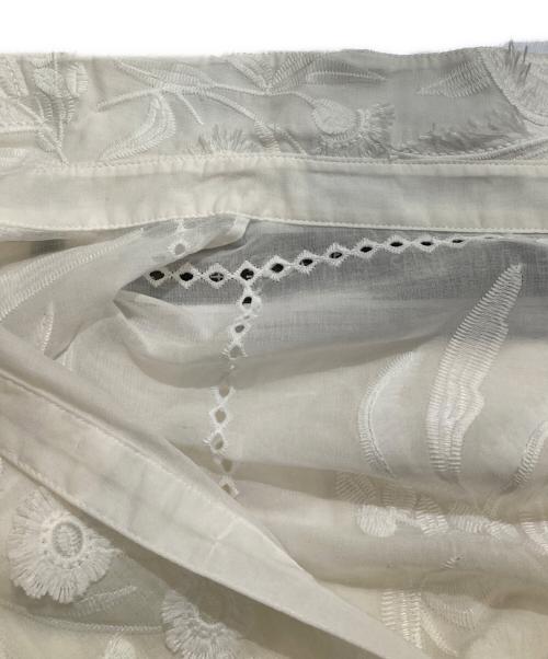 JOURNAL STANDARD（ジャーナルスタンダード）JOURNAL STANDARD (ジャーナルスタンダード) TOLIGHT (トライト) フリンジレースシャツ 24050410927130 ホワイト サイズ:FREEの古着・服飾アイテム