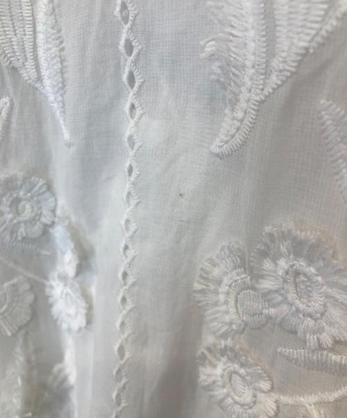 JOURNAL STANDARD（ジャーナルスタンダード）JOURNAL STANDARD (ジャーナルスタンダード) TOLIGHT (トライト) フリンジレースシャツ 24050410927130 ホワイト サイズ:FREEの古着・服飾アイテム