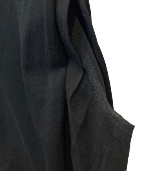 SLOANE（スローン）SLOANE (スローン) コットン コンパクトスーピマポンチ タックショルダーワンピース　SL8S-T619 ブラック サイズ:1の古着・服飾アイテム