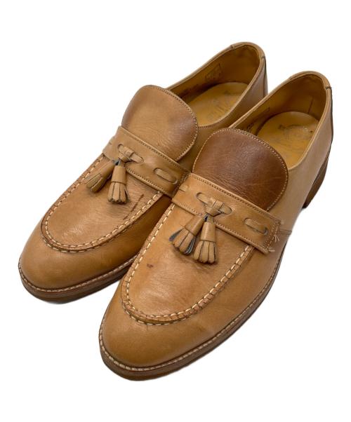 HY-TEST（ハイテスト）HY-TEST (ハイテスト) ローファー ブラウン サイズ:SIZE 8 1/2の古着・服飾アイテム