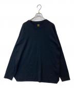 BATONERバトナ―）の古着「ウールニット BN-19FM-013」｜ブラック