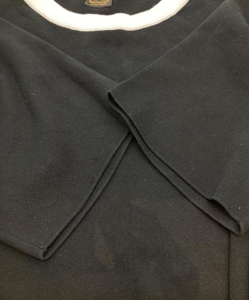 BATONER（バトナ―）BATONER (バトナ―) 32G スムースニットクルーネックTシャツ BN-19SM-019 ブラック サイズ:1の古着・服飾アイテム
