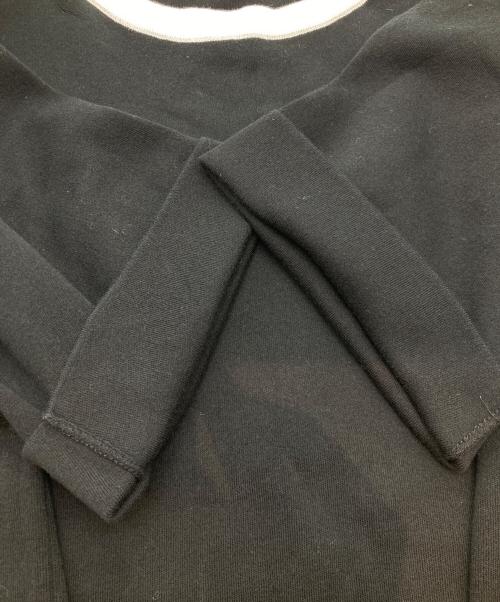 BATONER（バトナ―）BATONER (バトナ―) 32G スムースニットクルーネックTシャツ BN-19SM-019 ブラック サイズ:1の古着・服飾アイテム