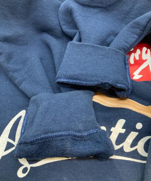 Virgin Atlantic（ヴァージン・アトランティック）virgin atlantic (ヴァージン・アトランティック) プリントスウェット ネイビー サイズ:表記がないため不明の古着・服飾アイテム