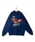 virgin atlantic（ヴァージン・アトランティック）の古着「プリントスウェット」｜ネイビー