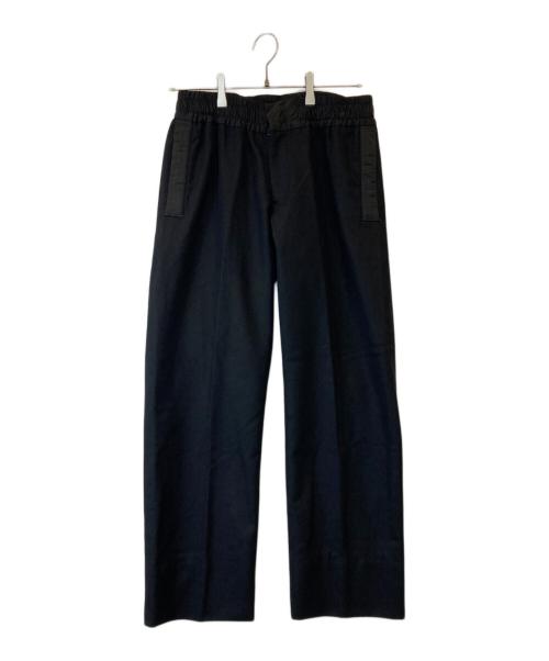 JIL SANDER（ジルサンダー）JIL SANDER (ジルサンダー) 切替ウールパンツ ブラック サイズ:46の古着・服飾アイテム