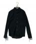 HELMUT LANG（ヘルムートラング）の古着「ゴートスエードシャツ 17-0108541」｜ブラック