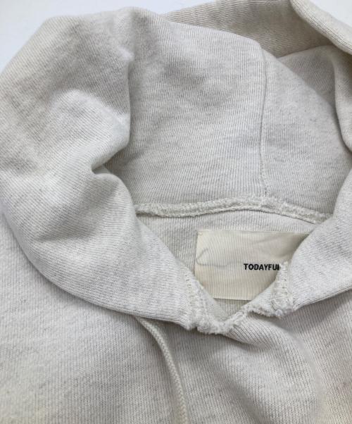 TODAYFUL（トゥデイフル）TODAYFUL (トゥデイフル) ヘビーウェイトスウェットパーカー 12320610 アイボリー サイズ:FREEの古着・服飾アイテム