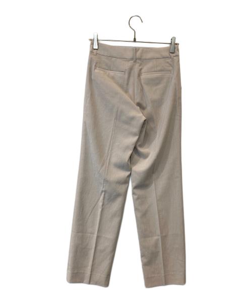 UNTITLED（アンタイトル）UNTITLED (アンタイトル) ストレッチ セミワイドパンツ アイボリー サイズ:1 未使用品の古着・服飾アイテム