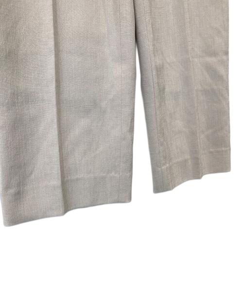 UNTITLED（アンタイトル）UNTITLED (アンタイトル) ストレッチ セミワイドパンツ アイボリー サイズ:1 未使用品の古着・服飾アイテム