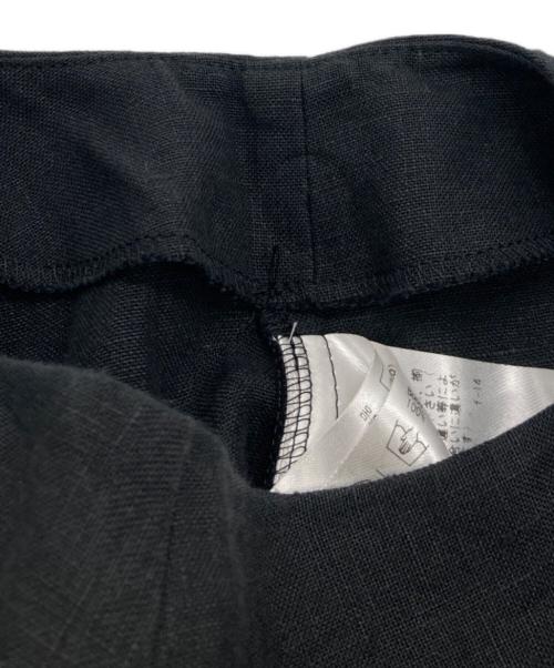 23区（ニジュウサンク）23区 (ニジュウサンク) リネンノースリーブワンピース OPWONM6851 グレー サイズ:38の古着・服飾アイテム