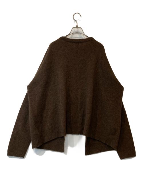 SHIPS（シップス）SHIPS (シップス) ボタンレスヤクカーディガン 116-45-0207 ブラウン サイズ:Mの古着・服飾アイテム