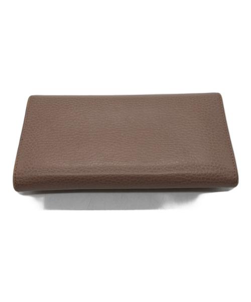GUCCI（グッチ）GUCCI (グッチ) マーモント長財布 456116 520981 ピンクの古着・服飾アイテム