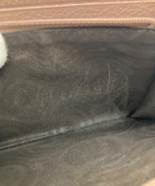 GUCCI（グッチ）GUCCI (グッチ) マーモント長財布 456116 520981 ピンクの古着・服飾アイテム