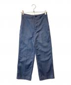 HYKEハイク）の古着「T/C TWILL ARMY CHINOS 13234 パンツ」｜ブルー