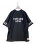 CAPTAINS HELM (キャプテンズヘルム) GO OUT (ゴーアウト) THUNDER LINE SUN-GUARD MESH TEE / サンダーラインサンガード メッシュTシャツCH22-GO-T01 ブラック サイズ:L：5000円