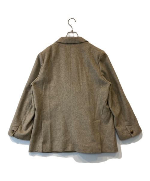 SLOBE IENA（スローブ イエナ）SLOBE IENA (スローブ イエナ) ライトシャギーヘリンボーンジャケット 24010912302040 ブラウン サイズ:XLの古着・服飾アイテム