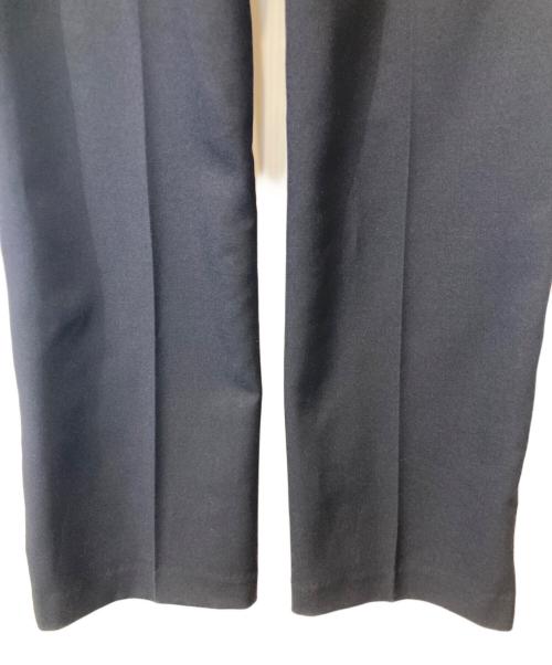 CLANE（クラネ）CLANE (クラネ) HIGH WAIST SIDE LINE PANTS　18110-7272 ブラック サイズ:1の古着・服飾アイテム