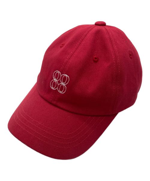 OHOTORO（オオトロ）OHOTORO (オオトロ) HTR ball cap レッドの古着・服飾アイテム