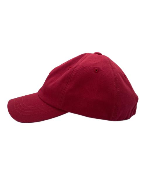 OHOTORO（オオトロ）OHOTORO (オオトロ) HTR ball cap レッドの古着・服飾アイテム