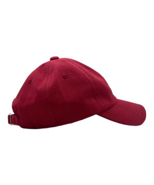 OHOTORO（オオトロ）OHOTORO (オオトロ) HTR ball cap レッドの古着・服飾アイテム