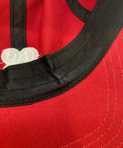 OHOTORO（オオトロ）OHOTORO (オオトロ) HTR ball cap レッドの古着・服飾アイテム