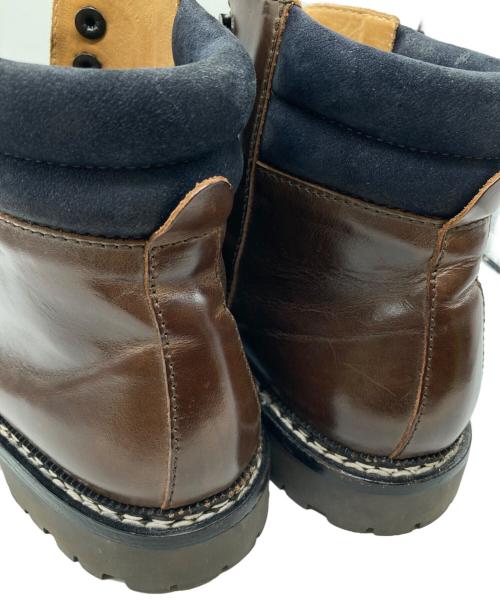 rosa mosa（ロサモサ）rosa mosa (ロサモサ) レザーブーツ ブラウン サイズ:40の古着・服飾アイテム